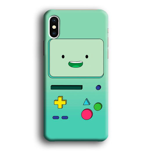 Adventure Time Beemo Face iPhone X 3D Case