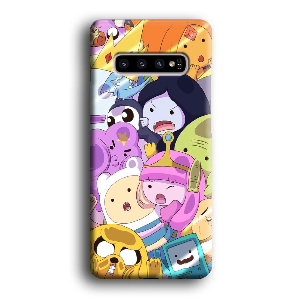 Adventure Time Give Your Face Samsung Galaxy S10 Plus 3D Case