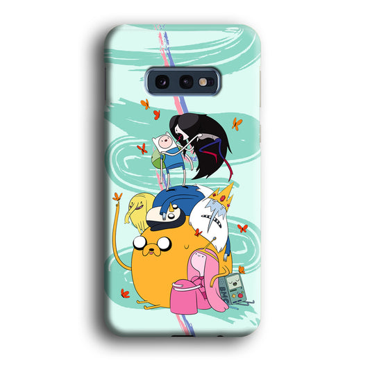 Adventure Time Meet The Enemy Samsung Galaxy S10E 3D Case