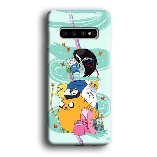Adventure Time Meet The Enemy Samsung Galaxy S10 Plus 3D Case