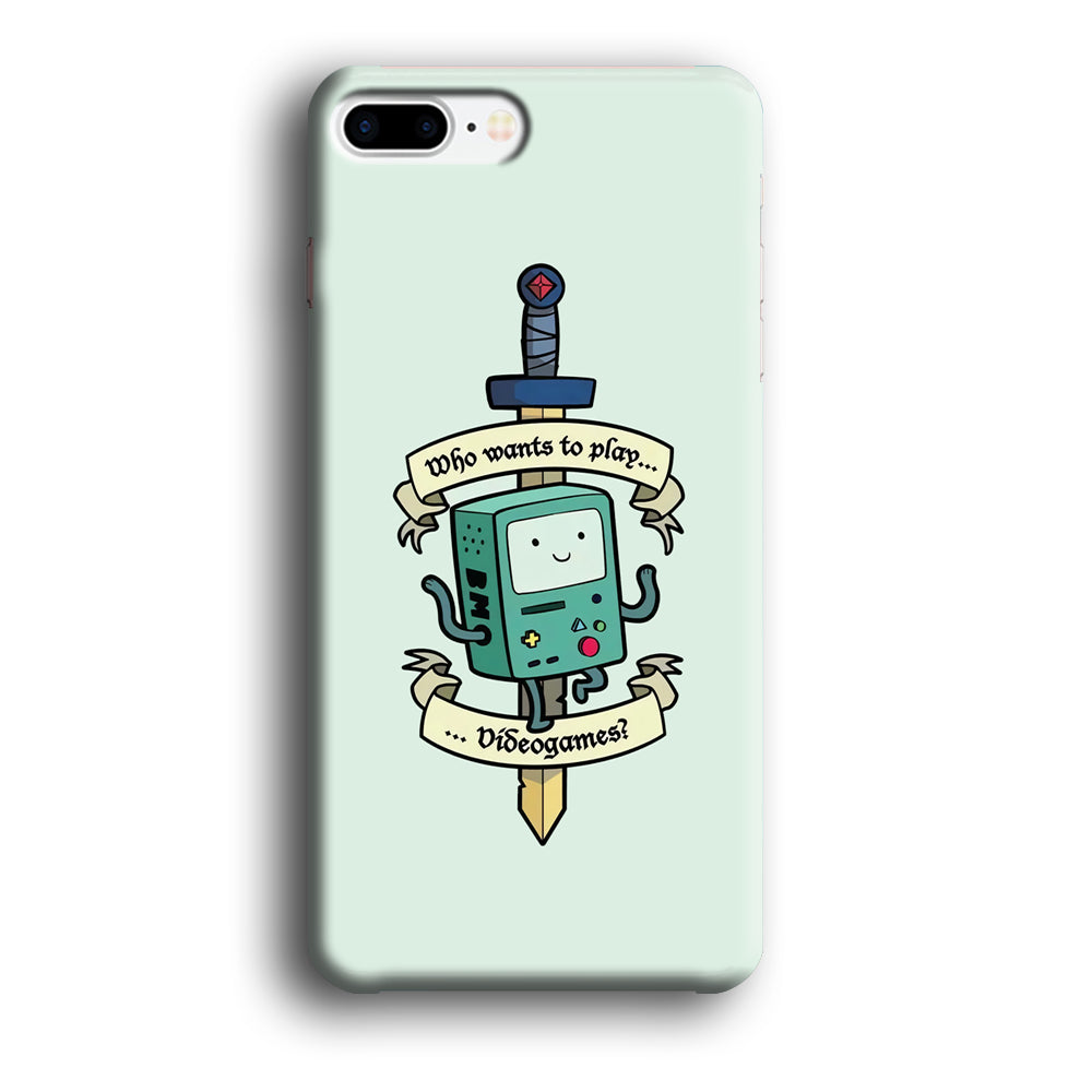 Adventure Time Play with Beemo iPhone 7 Plus 3D Case