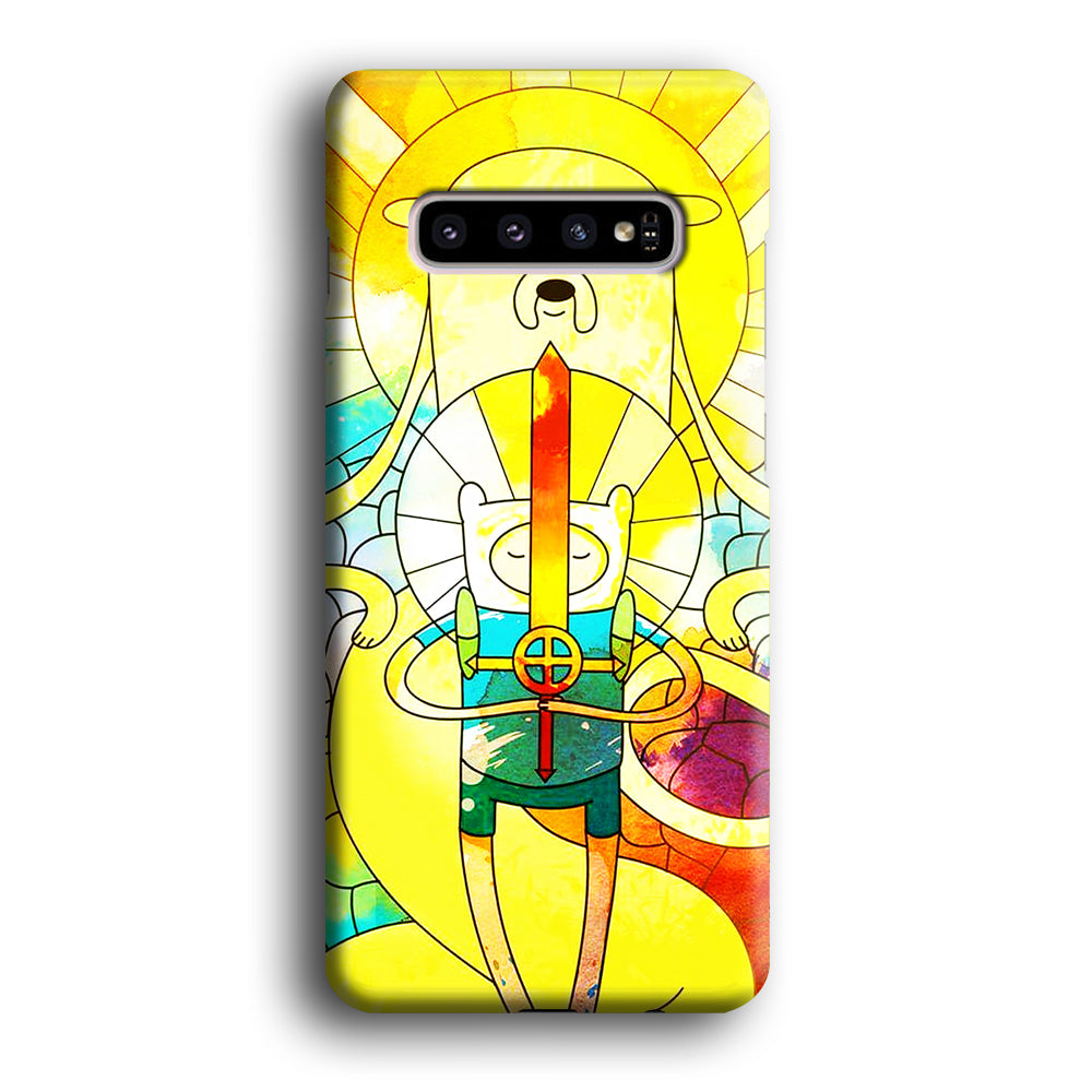 Adventure Time Strength and Serenity Samsung Galaxy S10 3D Case