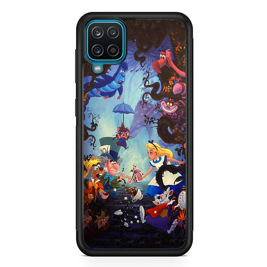 Alice in Wonderland Spilled Tea Samsung Galaxy A12 Case