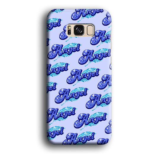 Angel Glitter Font Samsung Galaxy S8 Plus 3D Case