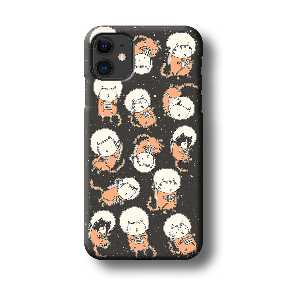 Animal Astronauts Orange Team iPhone 11 3D Case