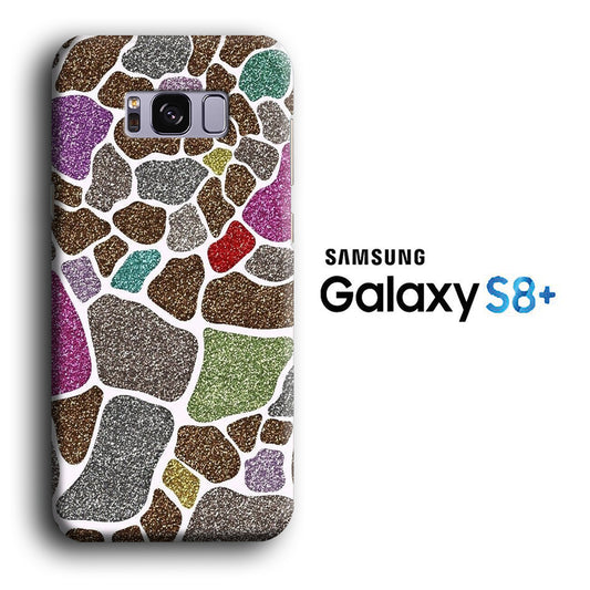 Animal Prints Giraffe Patern Rock Samsung Galaxy S8 Plus 3D Case