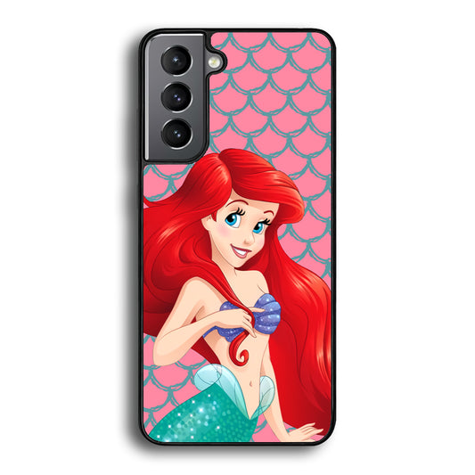 Ariel The Beauty Princess of Mermaid Samsung Galaxy S21 Case