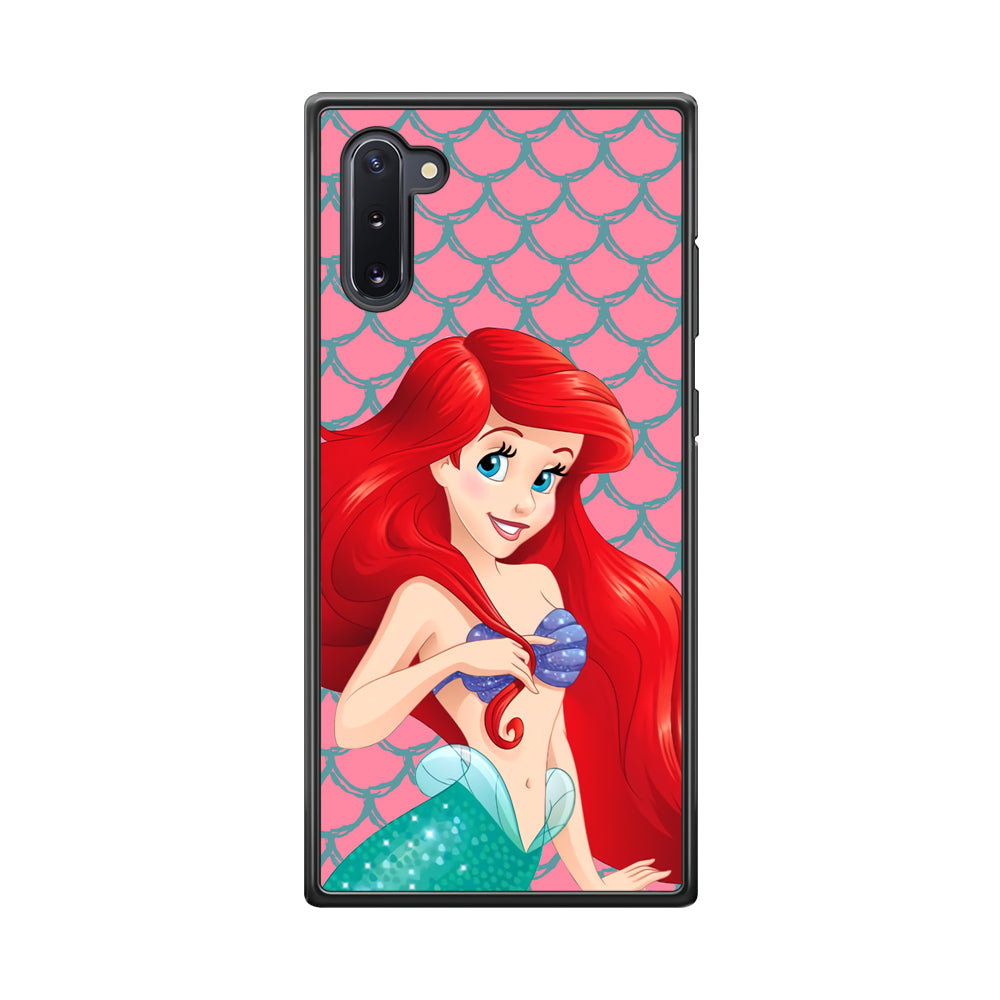 Ariel The Beauty Princess of Mermaid Samsung Galaxy Note 10 Case