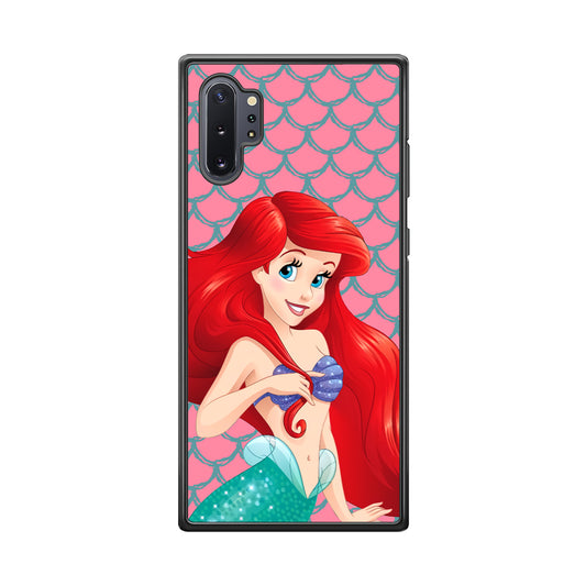 Ariel The Beauty Princess of Mermaid Samsung Galaxy Note 10 Plus Case