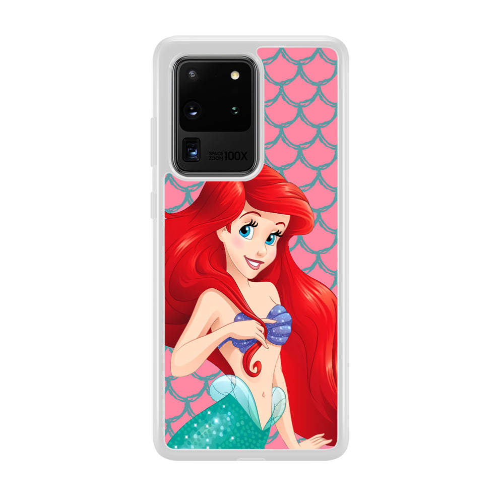 Ariel The Beauty Princess of Mermaid Samsung Galaxy S20 Ultra Case