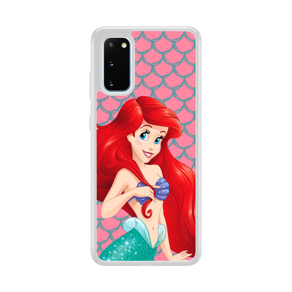 Ariel The Beauty Princess of Mermaid Samsung Galaxy S20 Case