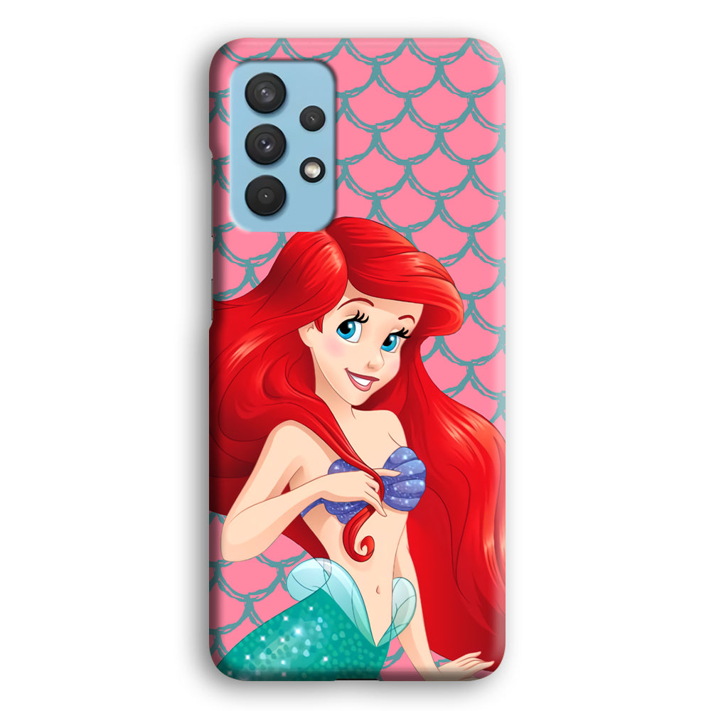Ariel The Beauty Princess of Mermaid Samsung Galaxy A32 Case