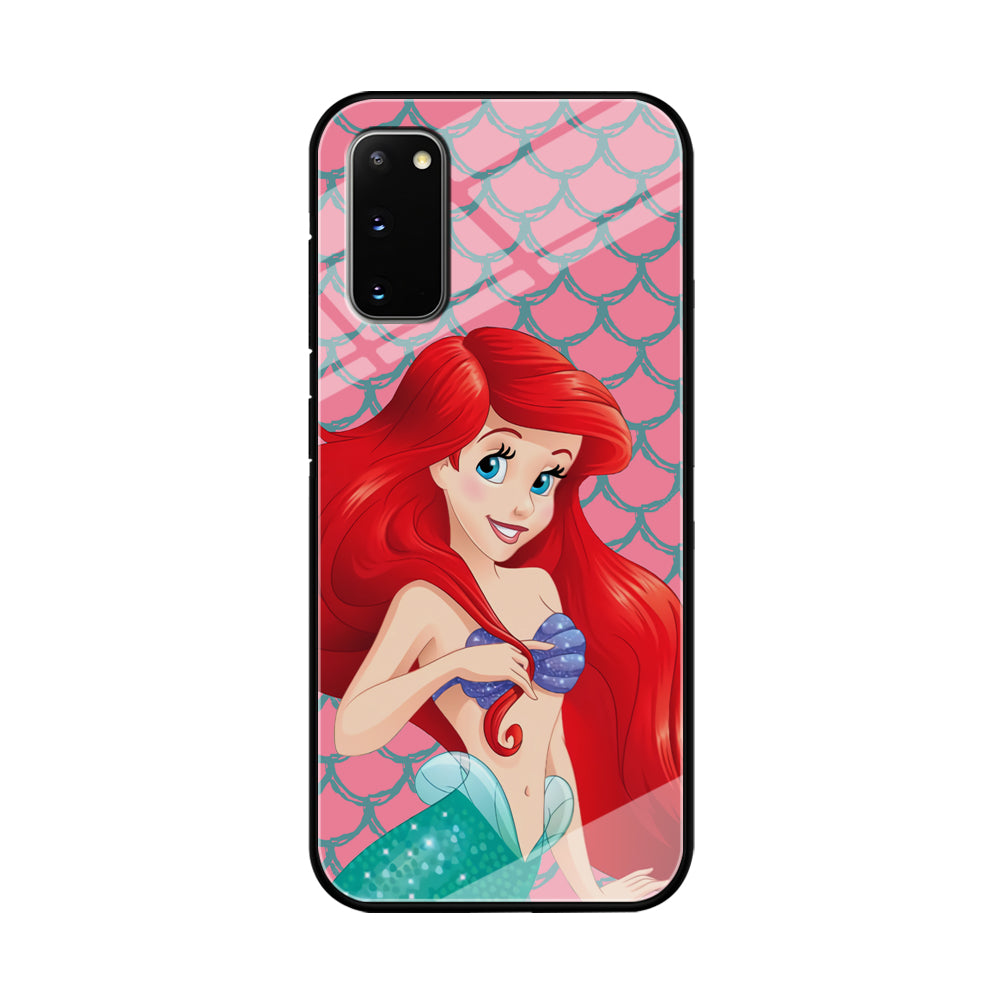 Ariel The Beauty Princess of Mermaid Samsung Galaxy S20 Case