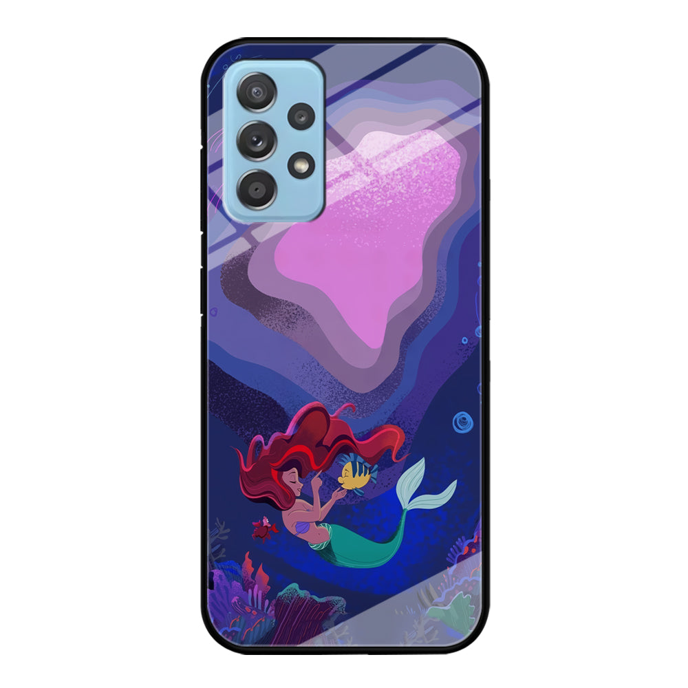 Ariel The Princess Deep of The Sea Samsung Galaxy A72 Case