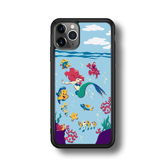 Ariel The Princess Orchestra of Sea iPhone 11 Pro Max Case