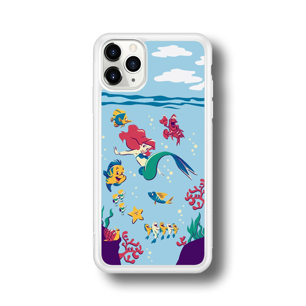 Ariel The Princess Orchestra of Sea iPhone 11 Pro Max Case