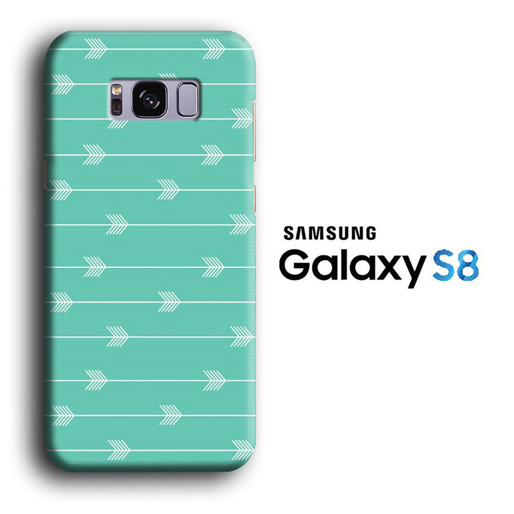 Arrow Green Blue Samsung Galaxy S8 3D Case