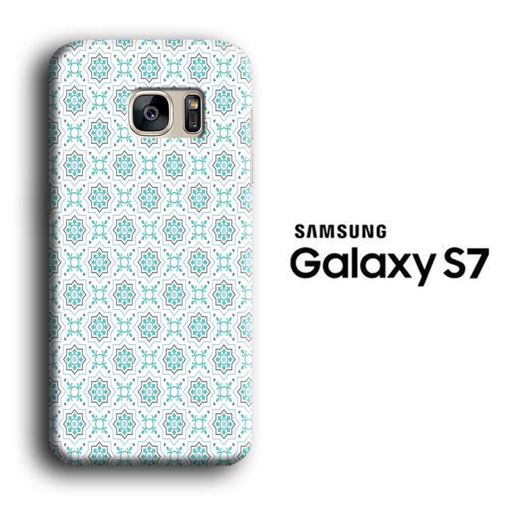 Art Ceramic Patern 002 Samsung Galaxy S7 3D Case