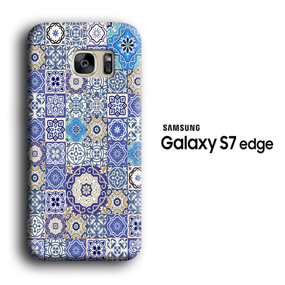 Art Ceramic Patern 003 Samsung Galaxy S7 Edge 3D Case