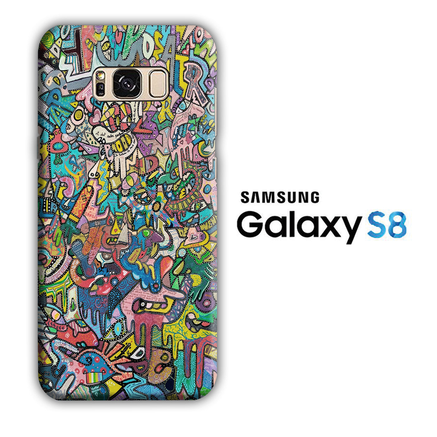 Art Real Abstract Samsung Galaxy S8 3D Case - cleverny