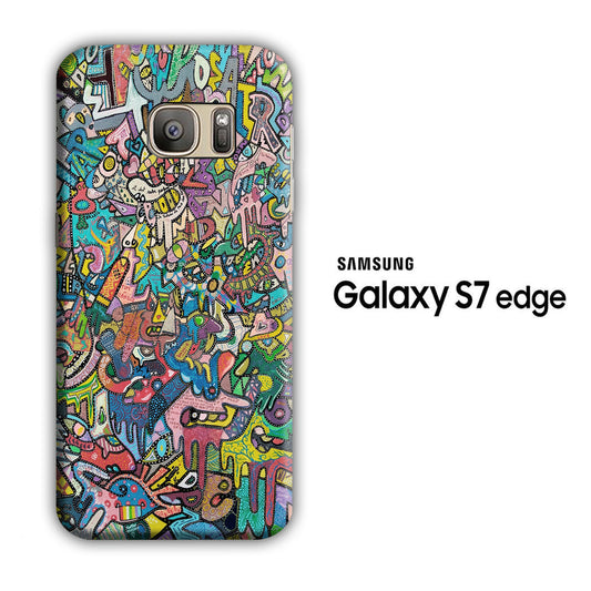 Art Real Abstract Samsung Galaxy S7 Edge 3D Case - cleverny