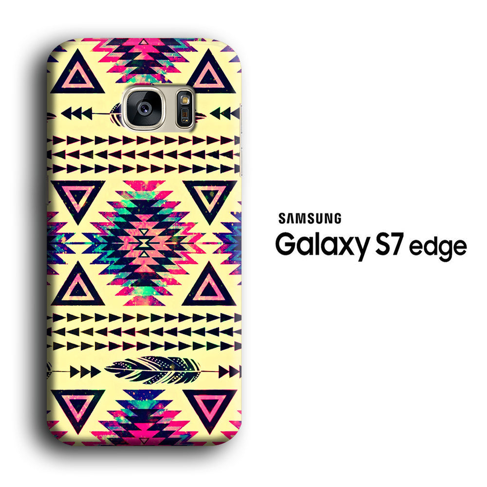 Artifact Motif Painting 002 Samsung Galaxy S7 Edge 3D Case