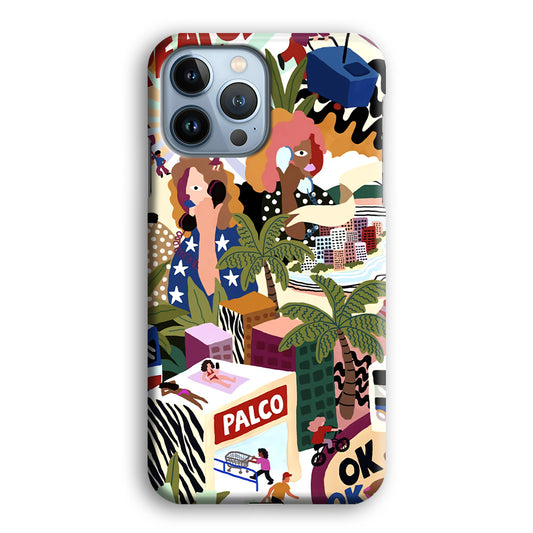 Art of Summer Vacation iPhone 13 Pro 3D Case