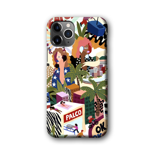 Art of Summer Vacation iPhone 11 Pro Max 3D Case