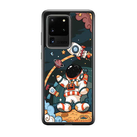 Astronaut Chilhood Dream Samsung Galaxy S20 Ultra Case