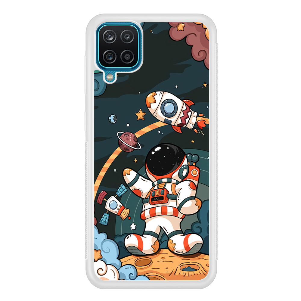 Astronaut Chilhood Dream Samsung Galaxy A12 Case