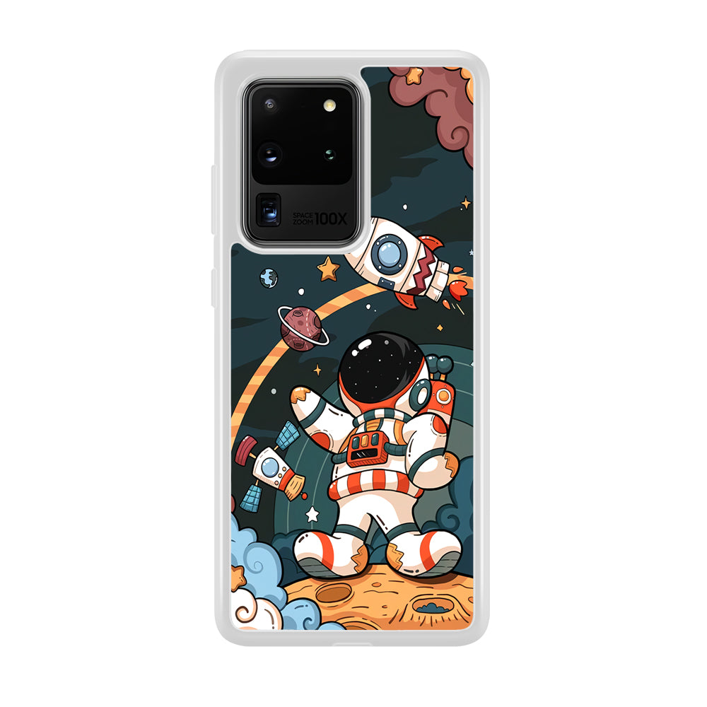 Astronaut Chilhood Dream Samsung Galaxy S20 Ultra Case