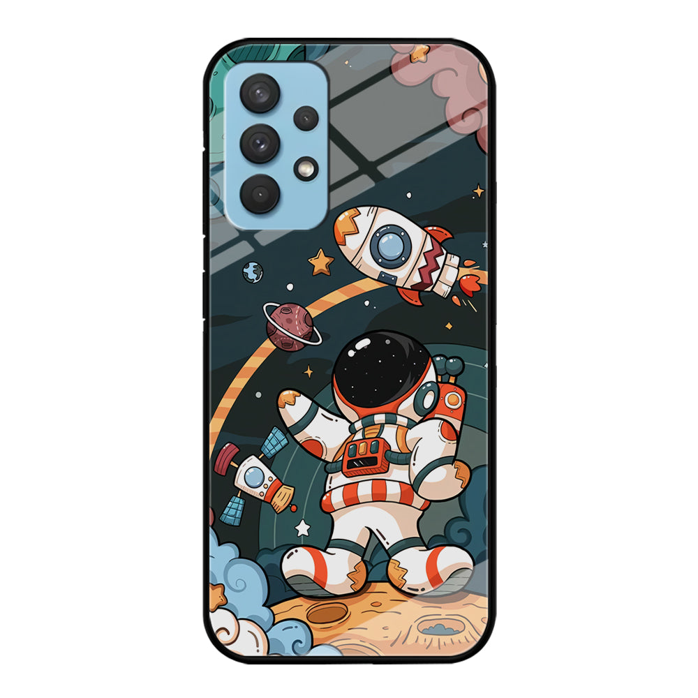 Astronaut Chilhood Dream Samsung Galaxy A32 Case