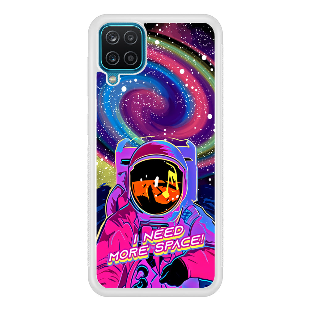 Astronaut Colorful Space Samsung Galaxy A12 Case