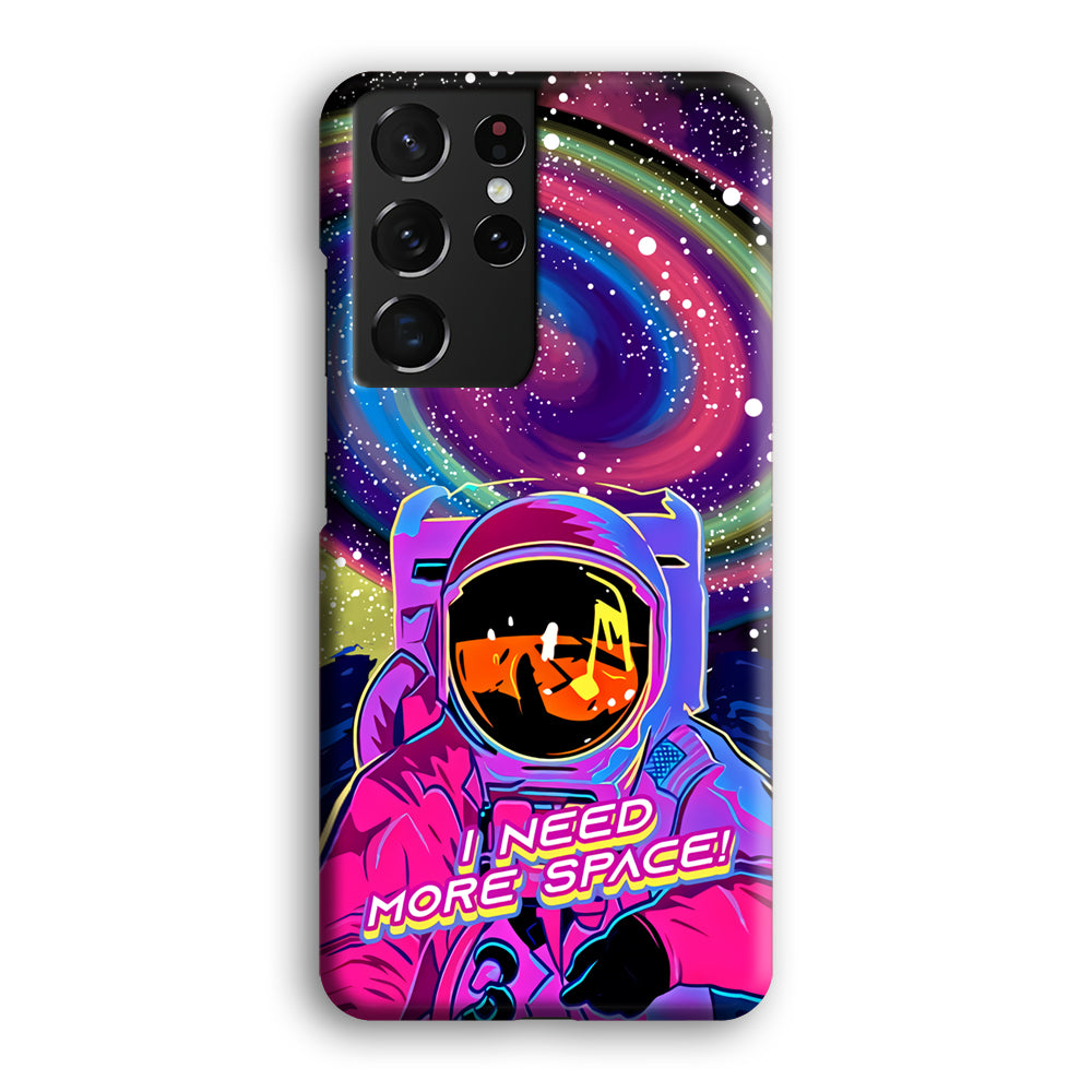 Astronaut Colorful Space Samsung Galaxy S21 Ultra Case