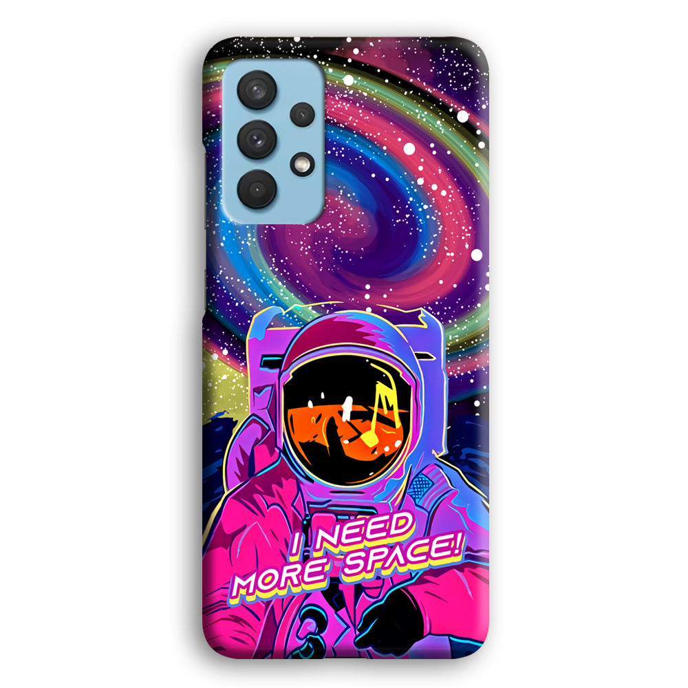 Astronaut Colorful Space Samsung Galaxy A32 Case