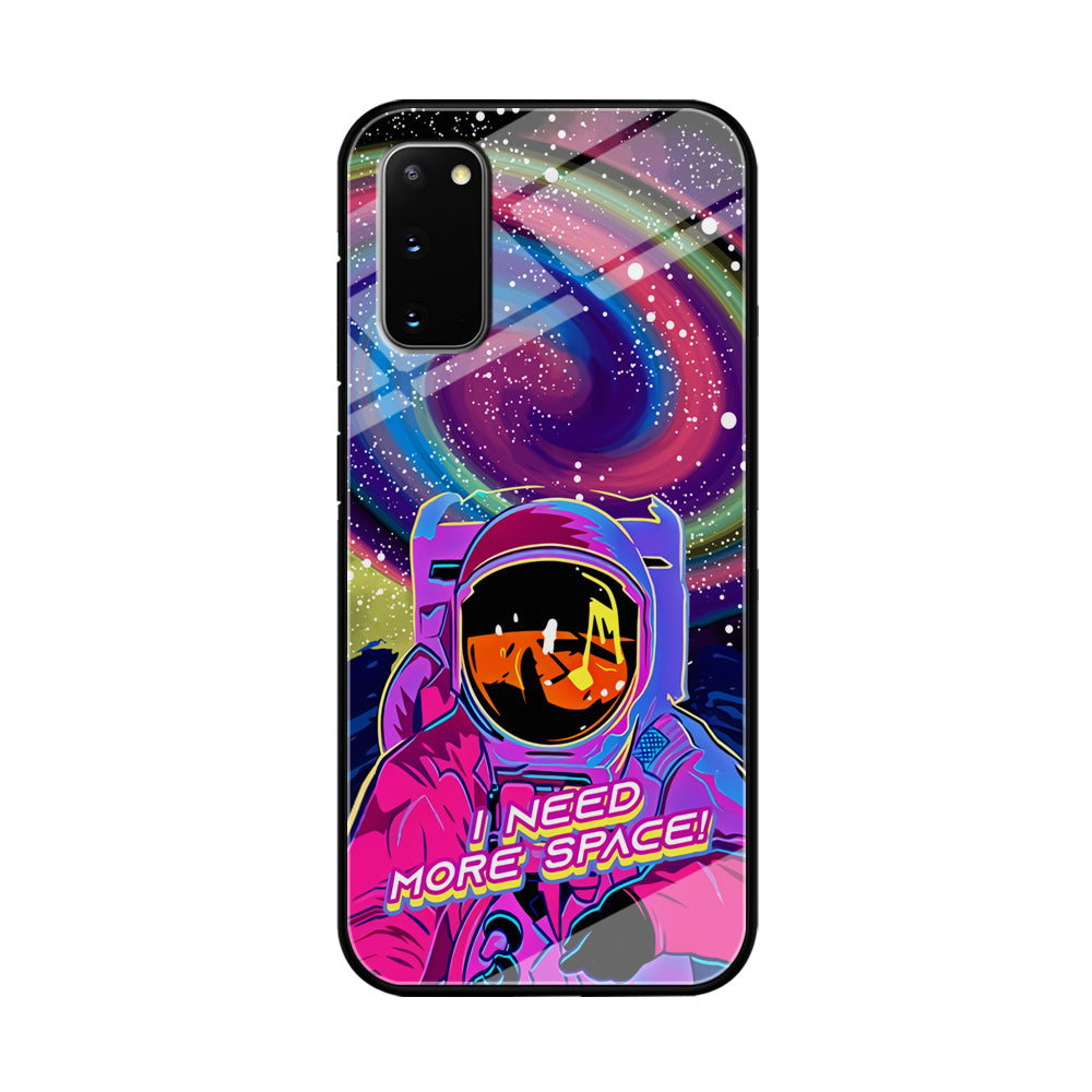 Astronaut Colorful Space Samsung Galaxy S20 Case