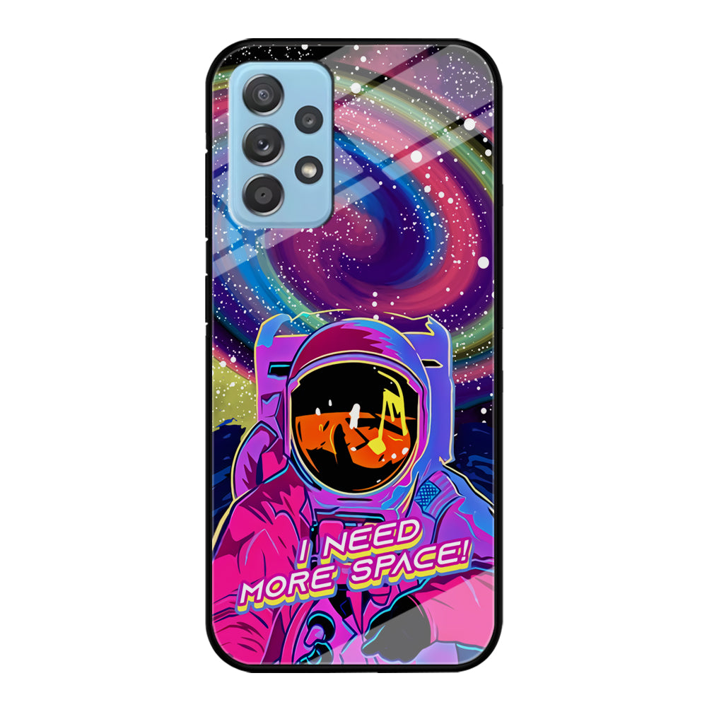 Astronaut Colorful Space Samsung Galaxy A72 Case