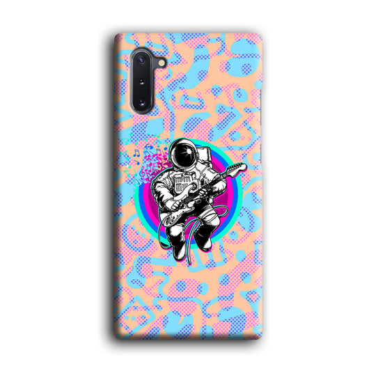 Astronaut Passion in Guitar Samsung Galaxy Note 10 3D Case