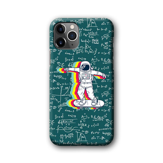 Astronaut Skate in Space Keep it Running iPhone 11 Pro Max 3D Case