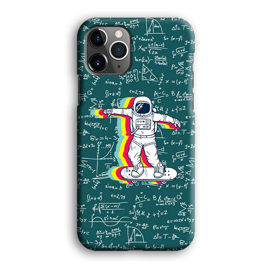 Astronaut Skate in Space Keep it Running iPhone 12 Pro 3D Case