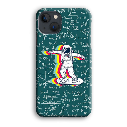 Astronaut Skate in Space Keep it Running iPhone 13 3D Case