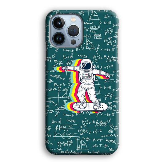 Astronaut Skate in Space Keep it Running iPhone 13 Pro Max 3D Case