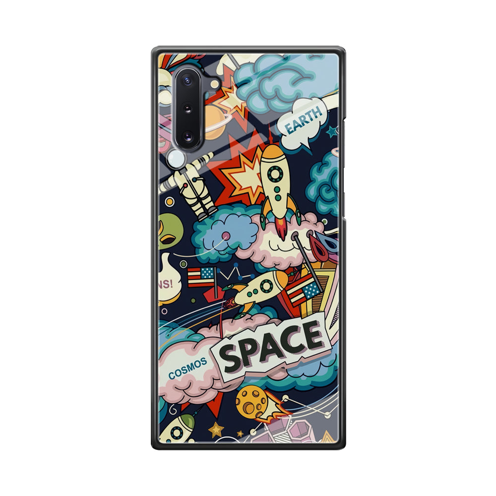Astronaut Transformation at Space Samsung Galaxy Note 10 Case