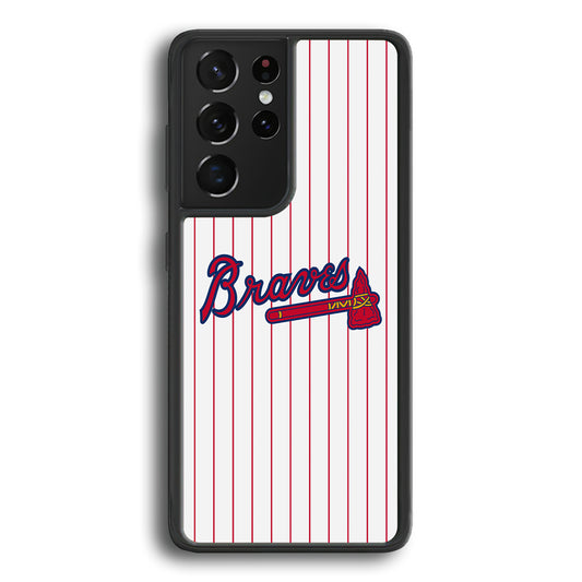 Atlanta Braves The Red Axe Samsung Galaxy S21 Ultra Case