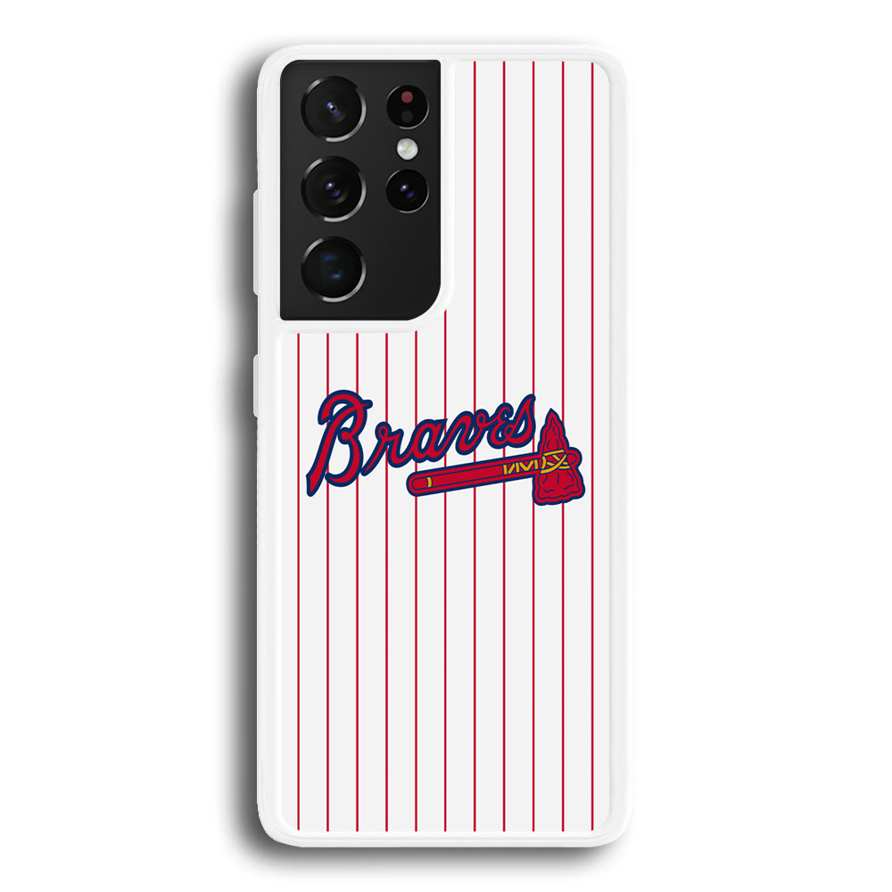 Atlanta Braves The Red Axe Samsung Galaxy S21 Ultra Case