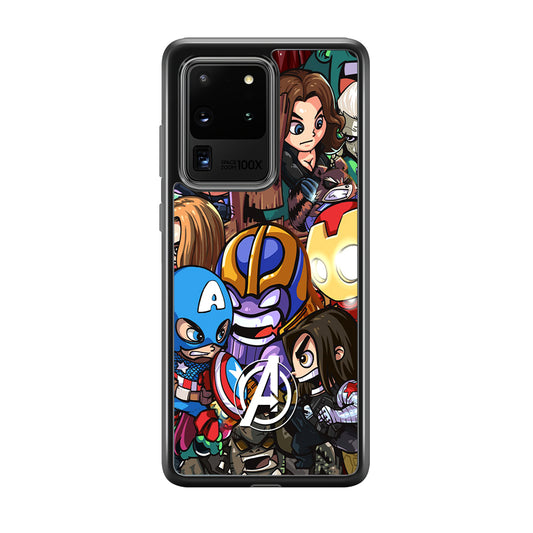 Avenger Cartoon Kid Samsung Galaxy S20 Ultra Case