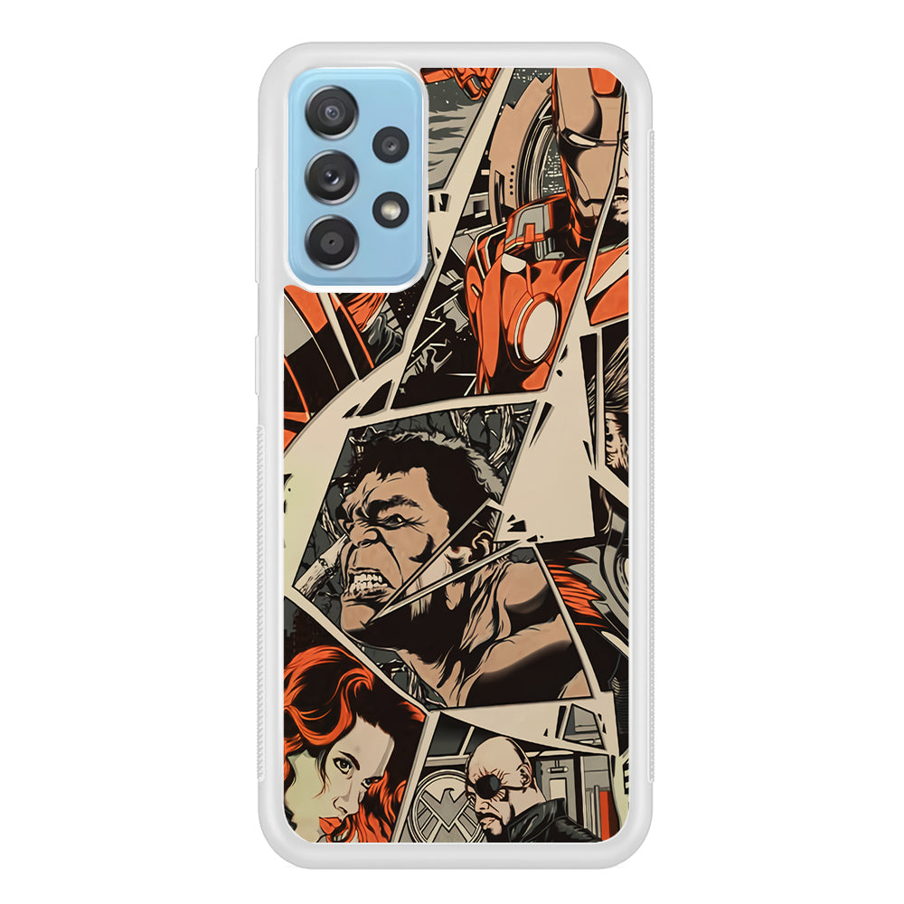 Avenger Piece of The Heroes Samsung Galaxy A52 Case