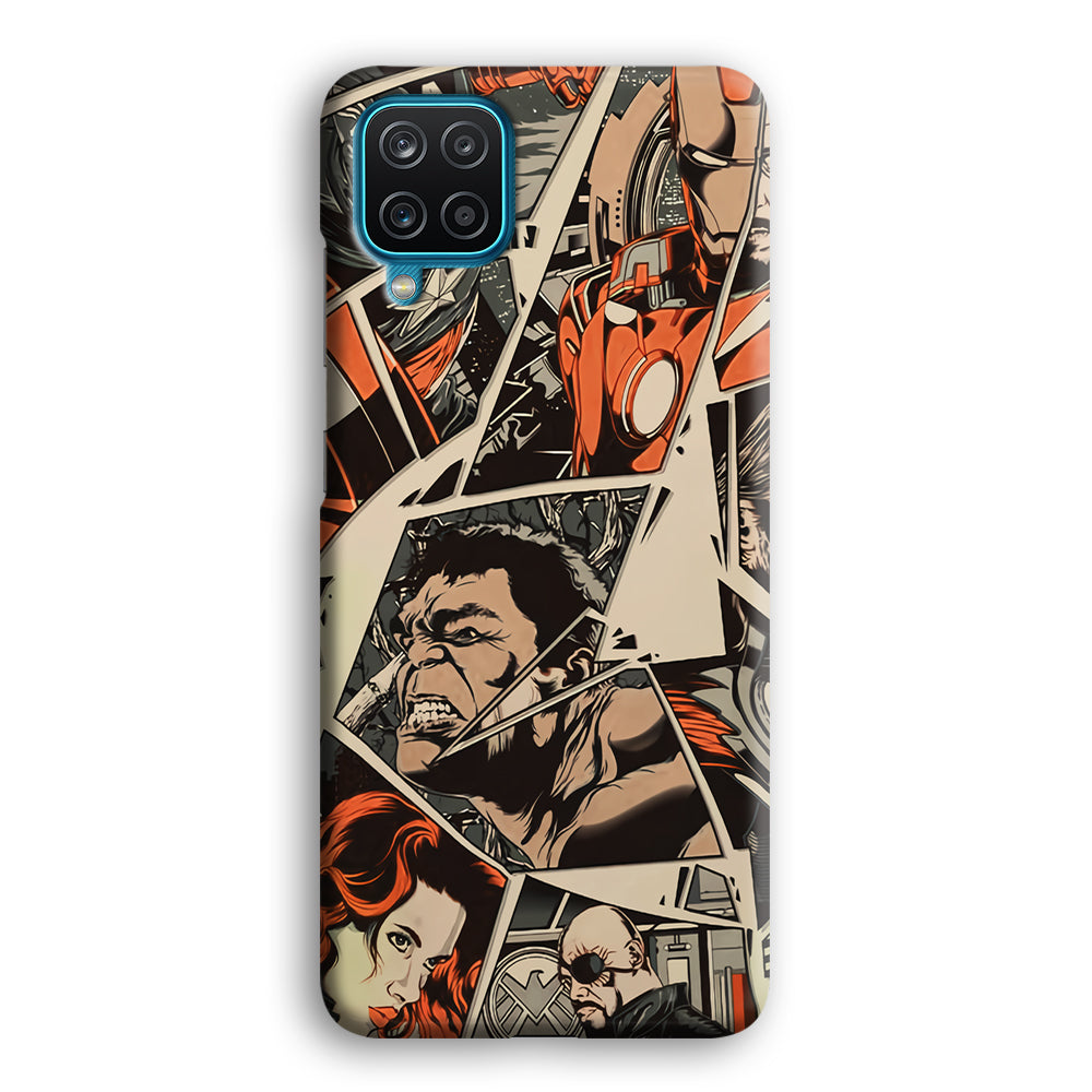 Avenger Piece of The Heroes Samsung Galaxy A12 Case