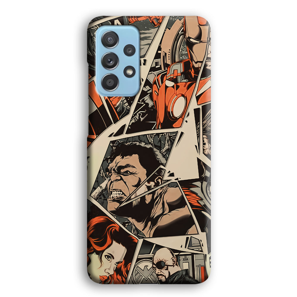 Avenger Piece of The Heroes Samsung Galaxy A72 Case