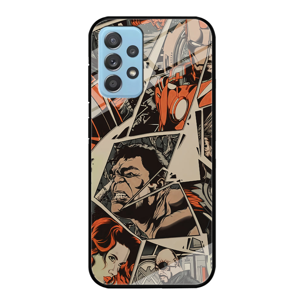 Avenger Piece of The Heroes Samsung Galaxy A52 Case